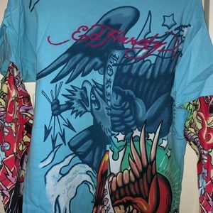 Ed Hardy tattoo sleeve design